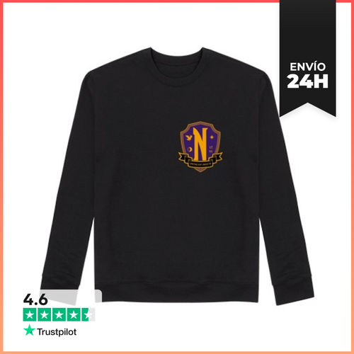 Sudadera Unisex Academia Nevermore LaTostadora - latostadora.com - Modalova