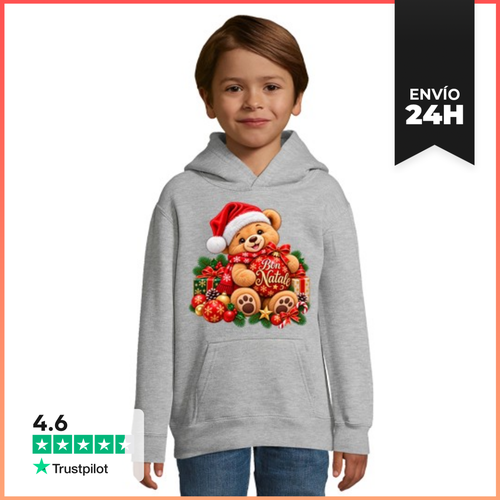 Sudadera Para Niños Con Capucha Teddy Buen Navidad LaTostadora - latostadora.com - Modalova