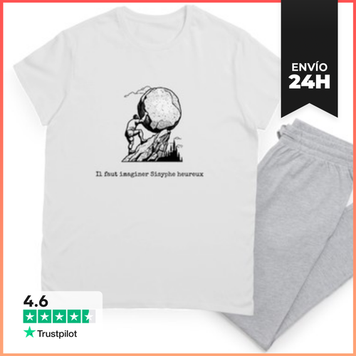 Pijama El Mito De Sísifo Albert Camus LaTostadora - latostadora.com - Modalova
