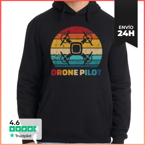 Sudadera Unisex Con Capucha Piloto De Drones LaTostadora - latostadora.com - Modalova