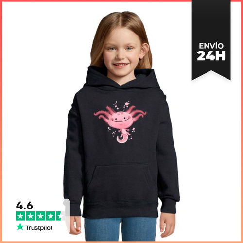 Sudadera Para Niños Con Capucha Ajolote LaTostadora - latostadora.com - Modalova