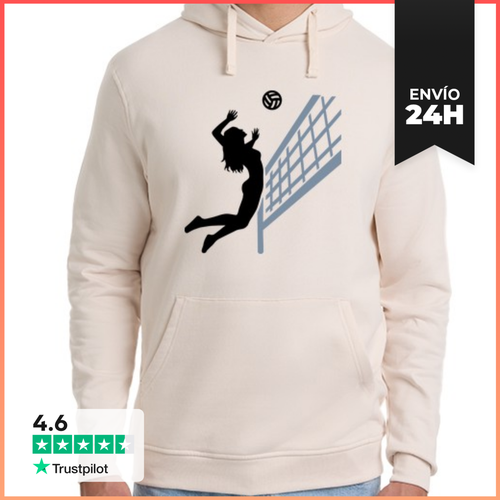 Sudadera Unisex Con Capucha Voleibol Mujer Niña LaTostadora - latostadora.com - Modalova