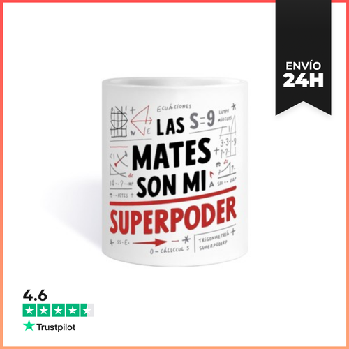 Taza Las Mates Son Mi Superpoder LaTostadora - latostadora.com - Modalova