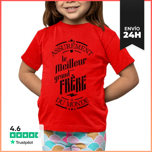 Camiseta Clásica Para Niños Seguramente El Mejor Hermano Mayor - latostadora.com - Modalova