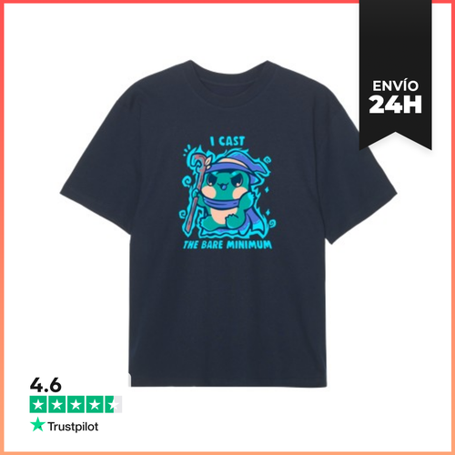 Camiseta Oversize El Hechizo Mínimo Indispensable - Camiseta - latostadora.com - Modalova