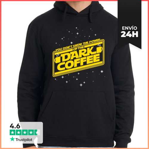 Sudadera Unisex Con Capucha El Poder Del Café Oscuro LaTostadora - latostadora.com - Modalova