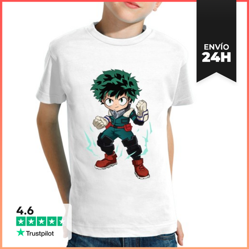 Camiseta Clásica Para Niños Deku LaTostadora - latostadora.com - Modalova