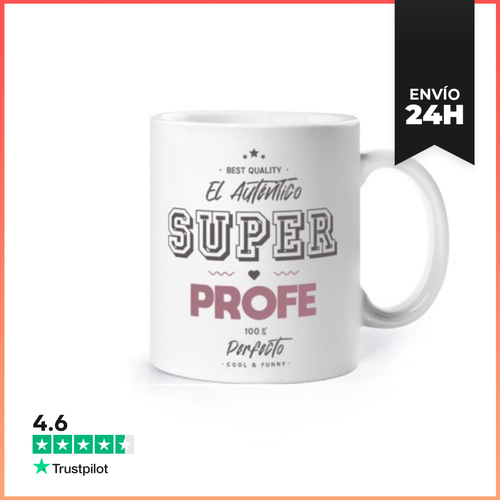 Taza El Auténtico Súper Profe LaTostadora - latostadora.com - Modalova