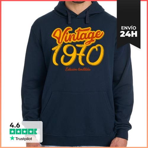 Sudadera Unisex Con Capucha Vintage 1970, Edición Limitada - latostadora.com - Modalova
