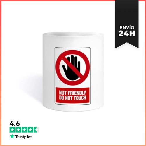 Taza No Amistoso, No Tocar LaTostadora - latostadora.com - Modalova