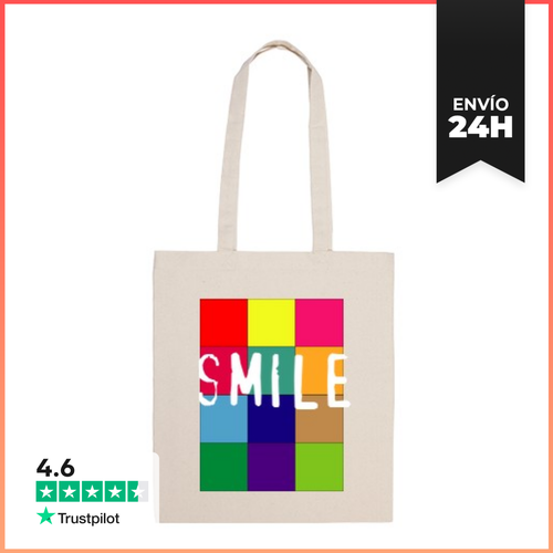 Bolsa De Tela Bolsa Algodon Smile LaTostadora - latostadora.com - Modalova