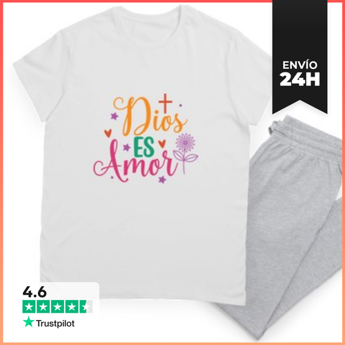 Pijama Dios Es Amor LaTostadora - latostadora.com - Modalova