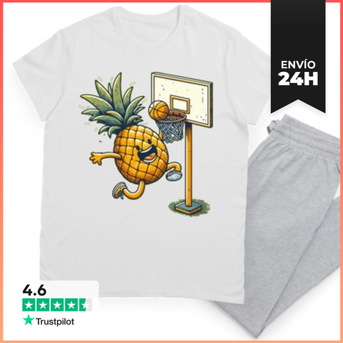 Pijama Baloncesto De Mate De Fruta De Piña Kaw LaTostadora - latostadora.com - Modalova