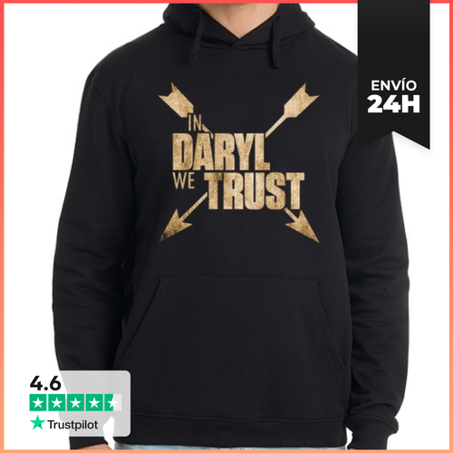 Sudadera Unisex Con Capucha In Daryl We Trust (The Walking Dead) - latostadora.com - Modalova