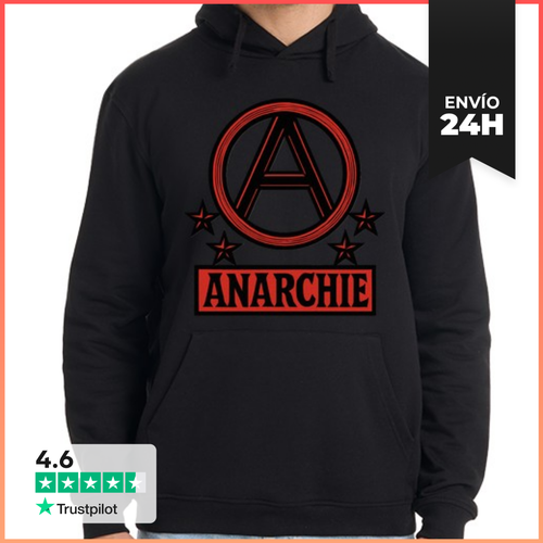Sudadera Unisex Con Capucha Anarquía - Antifa - Revolución - latostadora.com - Modalova