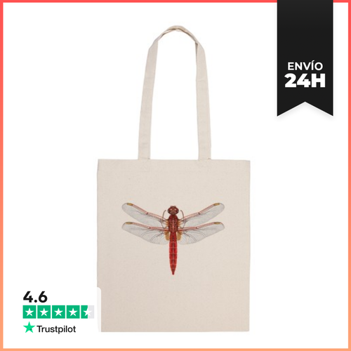 Bolsa De Tela Libélula Roja LaTostadora - latostadora.com - Modalova