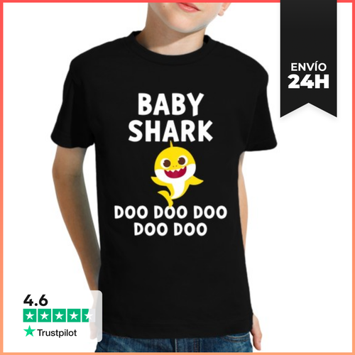 Camiseta Clásica Para Niños Tiburon Bebe LaTostadora - latostadora.com - Modalova