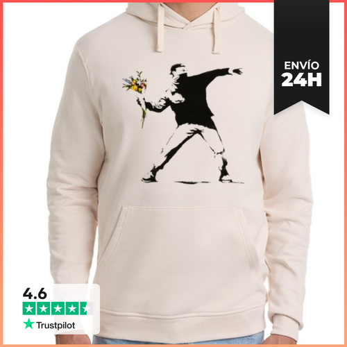 Sudadera Unisex Con Capucha Flower Thrower LaTostadora - latostadora.com - Modalova