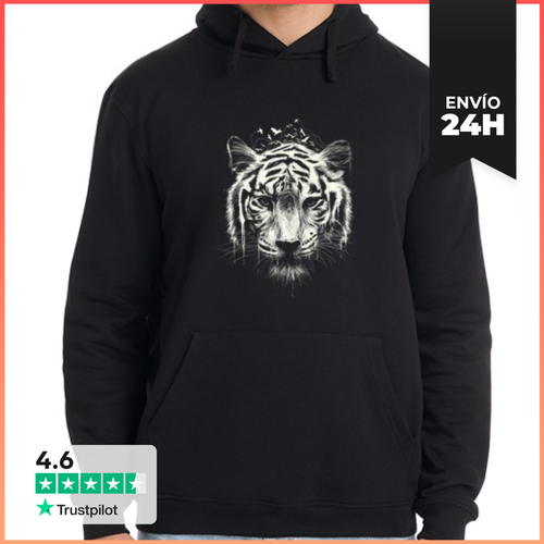 Sudadera Unisex Con Capucha Interconnected LaTostadora - latostadora.com - Modalova