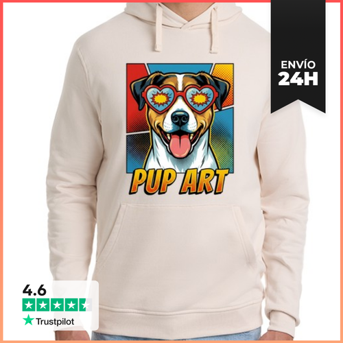Sudadera Unisex Con Capucha Perro De Granja Danés Sueco Retro Pop - latostadora.com - Modalova