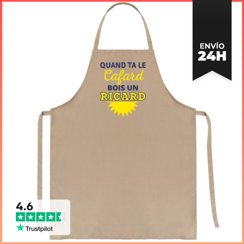 Delantal Cuando La Cucaracha Bebe Ricard LaTostadora - latostadora.com - Modalova