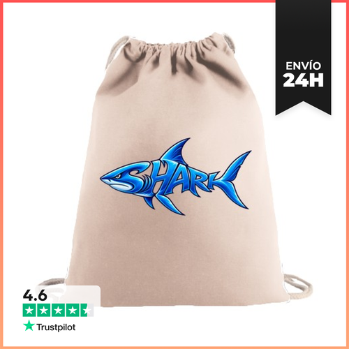 Mochila Saco Con Cuerdas Tiburón LaTostadora - latostadora.com - Modalova