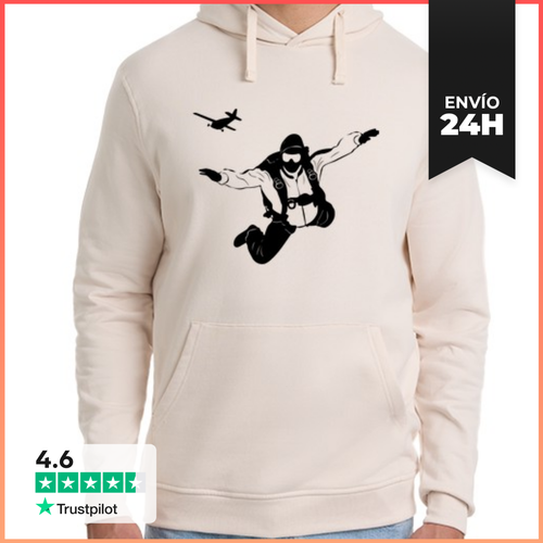 Sudadera Unisex Con Capucha Paracaidista Mod.6 LaTostadora - latostadora.com - Modalova