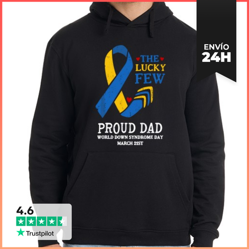 Sudadera Unisex Con Capucha Día Del Síndrome De Down 21 De Marzo - latostadora.com - Modalova
