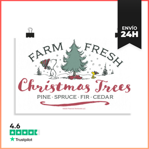 Póster Horizontal Christimas Trees LaTostadora - latostadora.com - Modalova