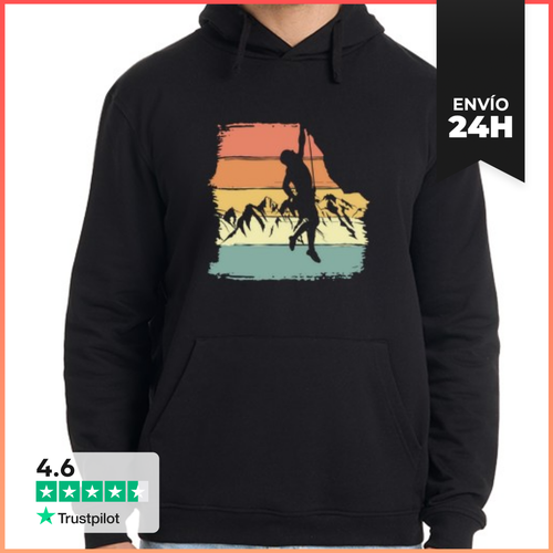 Sudadera Unisex Con Capucha Escalada Retro LaTostadora - latostadora.com - Modalova