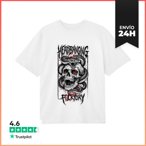 Camiseta Oversize Craneo Calavera LaTostadora - latostadora.com - Modalova
