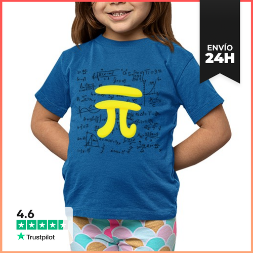 Camiseta Clásica Para Niños Pi Ecuaciones Matemáticas Matemáticas - latostadora.com - Modalova