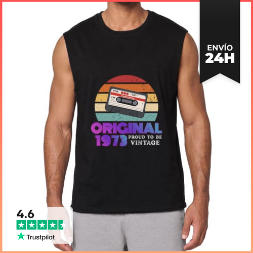Camiseta Sin Mangas Orgulloso De Ser Vintage 1973 LaTostadora - latostadora.com - Modalova