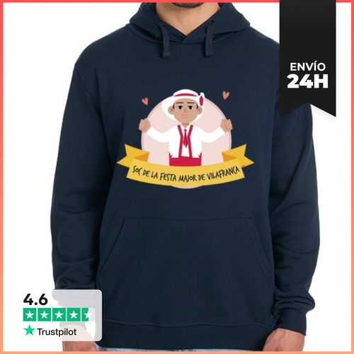 Sudadera Unisex Con Capucha Sudadera Capucha Festa Major - latostadora.com - Modalova