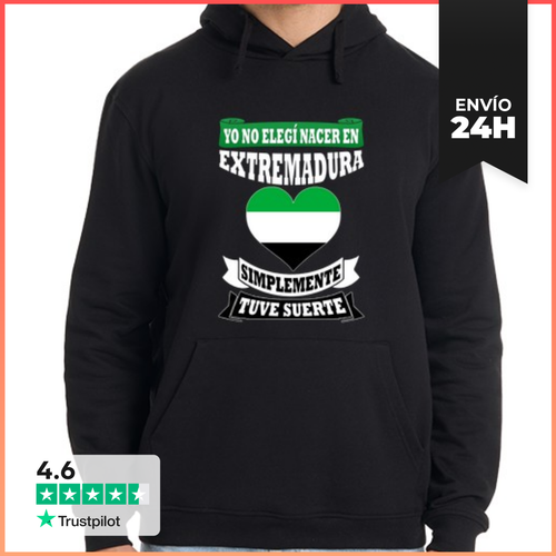 Sudadera Unisex Con Capucha No Elegí Extremadura, Tuve Suerte - latostadora.com - Modalova