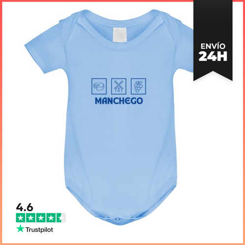Body Bebé Manchego Blue LaTostadora - latostadora.com - Modalova