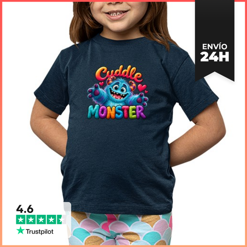 Camiseta Clásica Para Niños Monstruos Abrazables LaTostadora - latostadora.com - Modalova