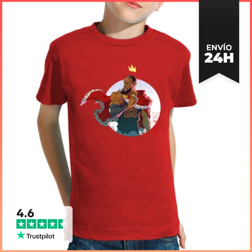 Camiseta Clásica Para Niños The King LaTostadora - latostadora.com - Modalova