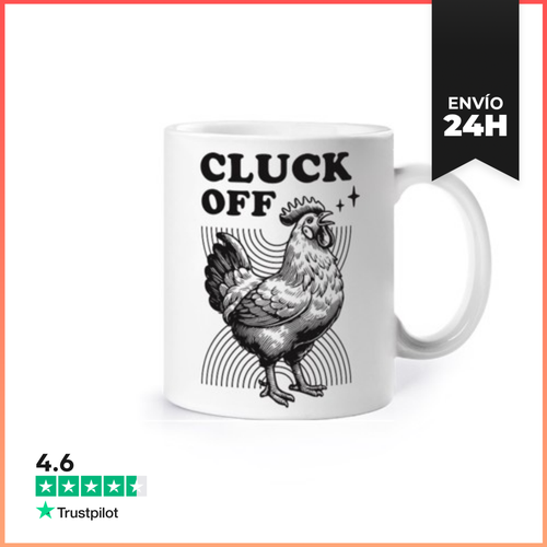 Taza CLUCK OFF LaTostadora - latostadora.com - Modalova