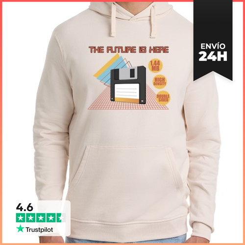 Sudadera Unisex Con Capucha The Future Is Here LaTostadora - latostadora.com - Modalova