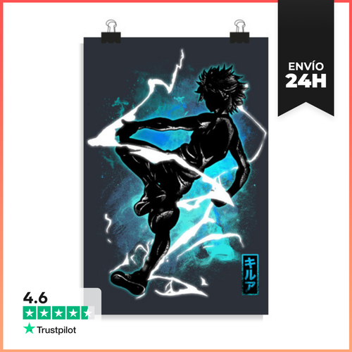 Póster Vertical Killua Cósmico LaTostadora - latostadora.com - Modalova