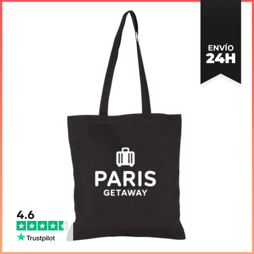 Bolsa De Tela Escapada A París Viaje Francia Torre Eiffel - latostadora.com - Modalova