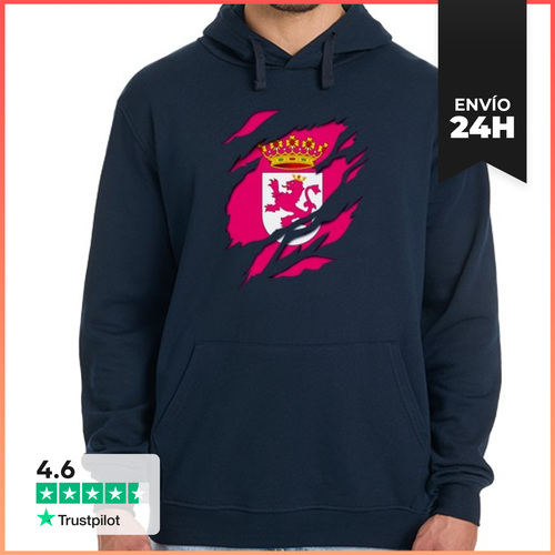 Sudadera Unisex Con Capucha Bandera Pais Leones Leon LaTostadora - latostadora.com - Modalova