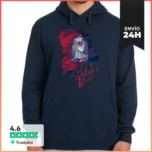 Sudadera Unisex Con Capucha Who Could Ever Love A Beast - latostadora.com - Modalova