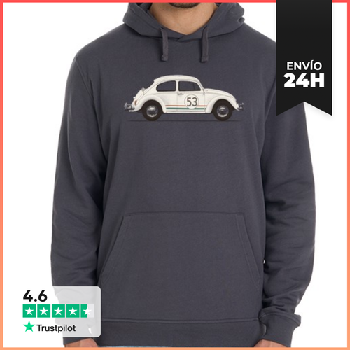 Sudadera Unisex Con Capucha Herbie Big LaTostadora - latostadora.com - Modalova