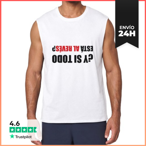 Camiseta Sin Mangas Al Revés LaTostadora - latostadora.com - Modalova