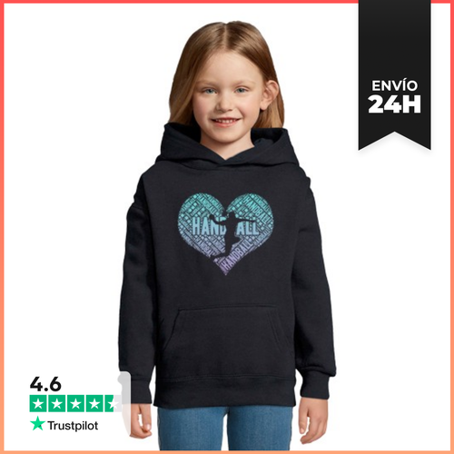Sudadera Para Niños Con Capucha Chica Balonmano LaTostadora - latostadora.com - Modalova