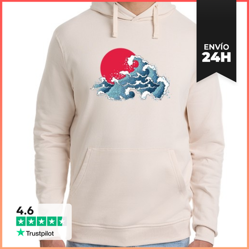 Sudadera Unisex Con Capucha Sol Naciente LaTostadora - latostadora.com - Modalova