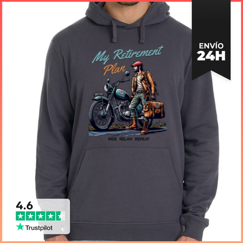 Sudadera Unisex Con Capucha Mi Plan De Jubilación LaTostadora - latostadora.com - Modalova
