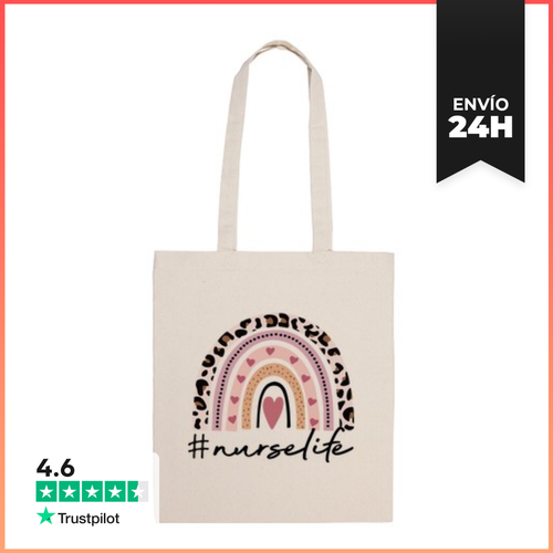 Bolsa De Tela Nurse Life Rainbow LaTostadora - latostadora.com - Modalova